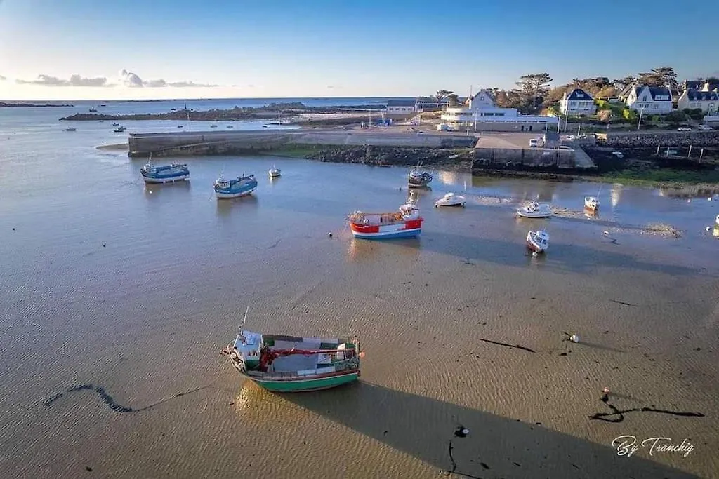 Ferienhaus Charmante Maison Proche Plages Et Gr34 Perros
